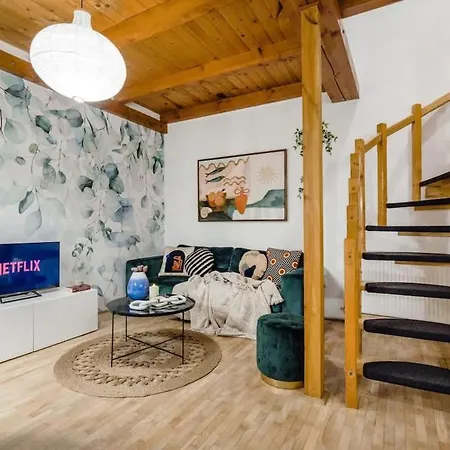 3br Duplex With Terrace Apartman Budapest