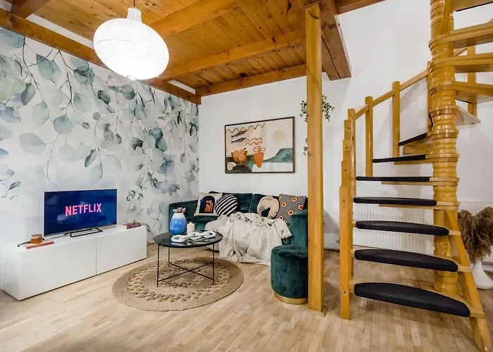 3br Duplex With Terrace Appartamento Budapest